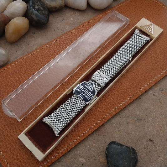 Vintage 19mm Stainless Steel Mesh JB Champion Unused Classic 1960s Watch Band