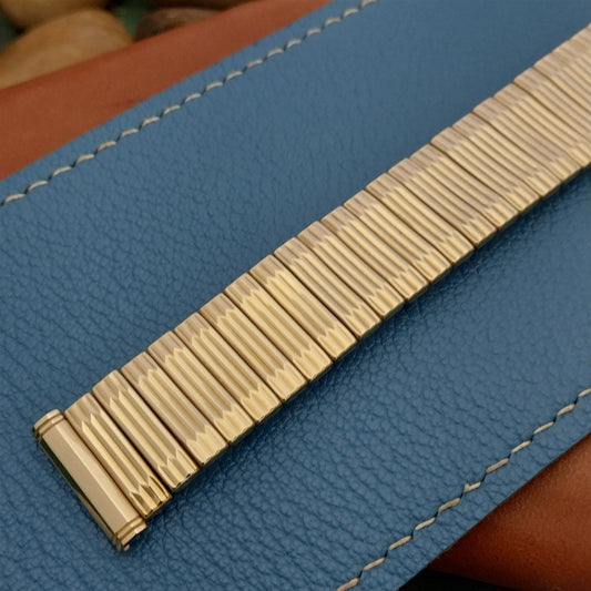 10K Gold-Filled 19mm Kreisler Duraflex 1960s nos Vintage Watch Band