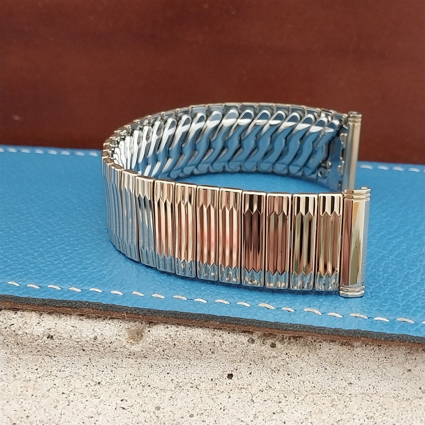 10K Gold-Filled 19mm Kreisler Duraflex 1960s nos Vintage Watch Band