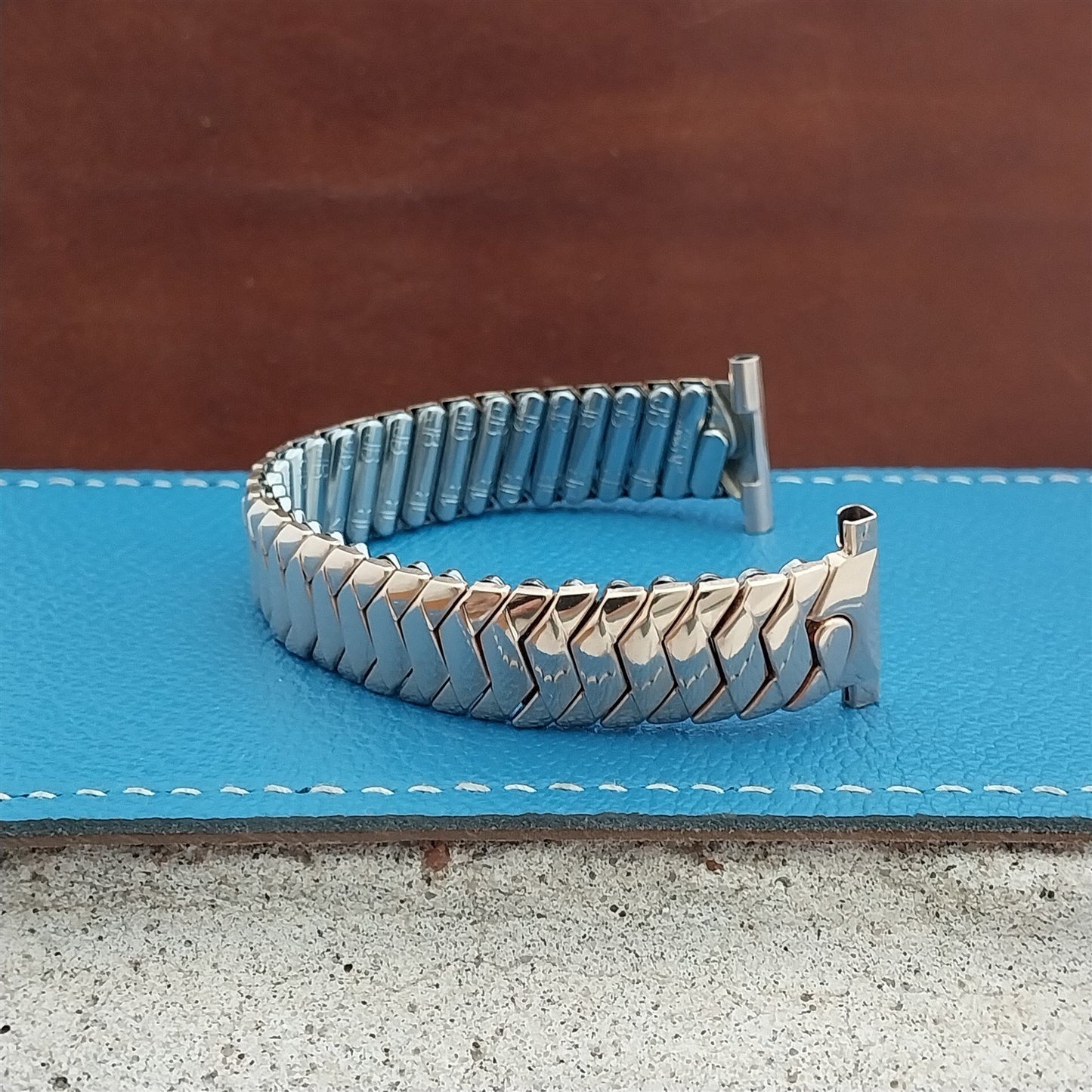 Vintage Rose Gold-Fill Stretch 19mm 16mm JB Champion Classic 1950s Watch Band