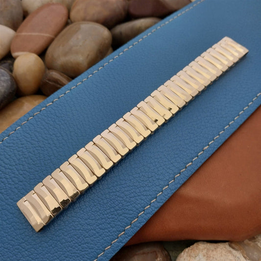 16mm 12k Gold-Filled JB Champion Expansion Classic 1950s Vintage Watch Band nos