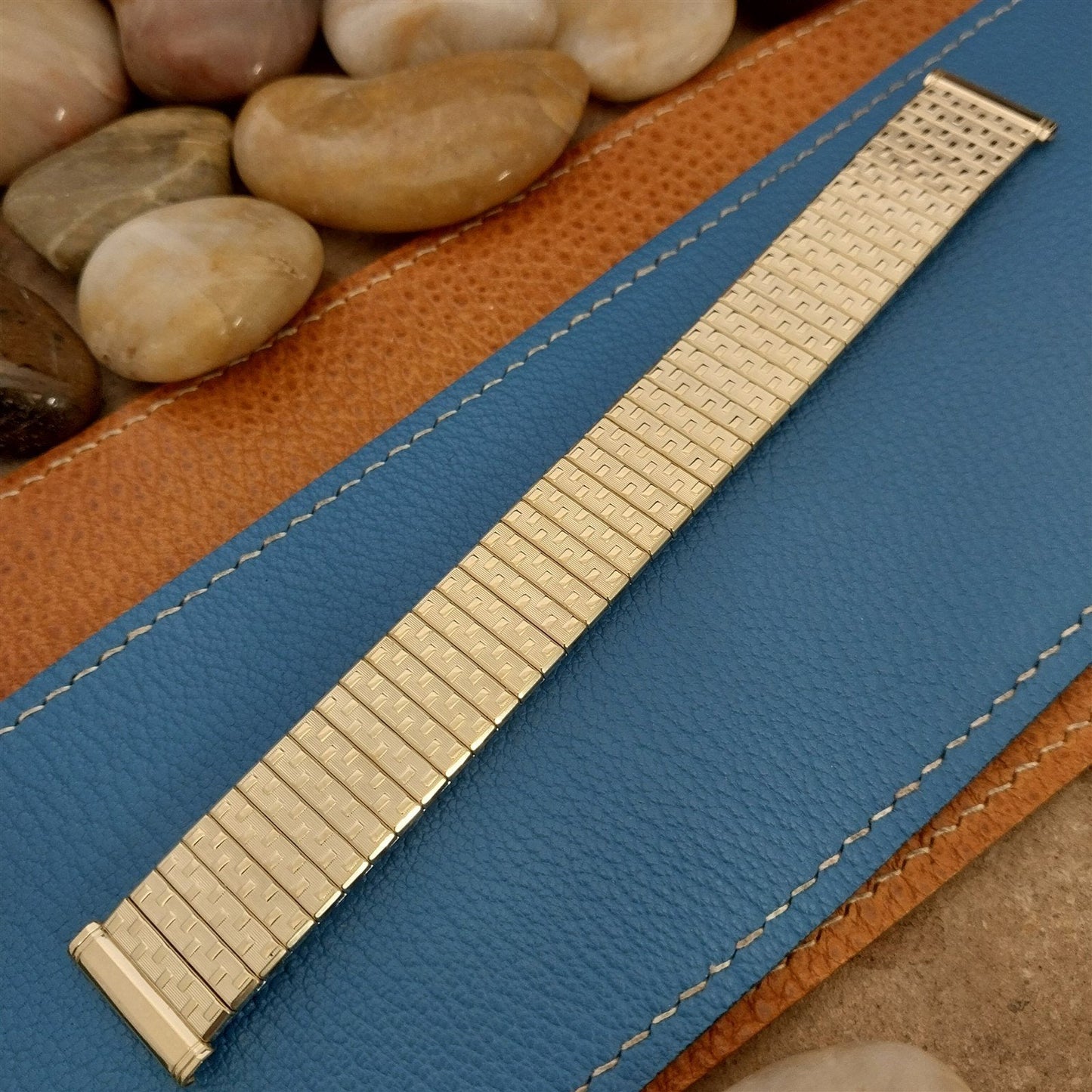Vintage 19mm 18mm Gold-Filled 1960s Kreisler Expansion Unused 1960s Watch Band