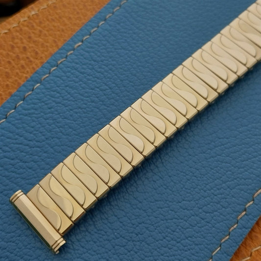 Rare 10k Gold-Filled Expansion Classic 1950s Kreisler nos Vintage Watch Band