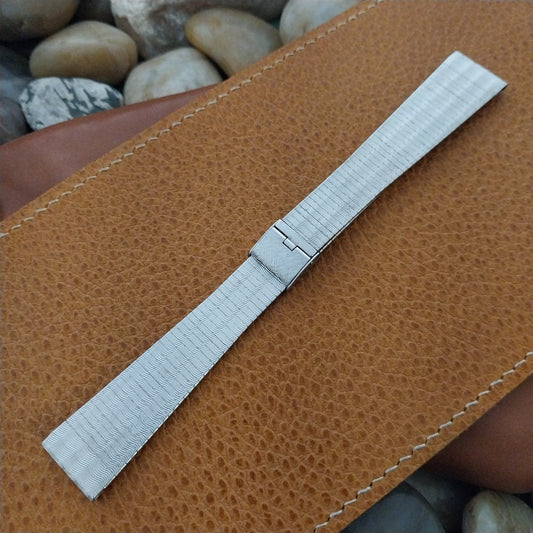 11/16" Kestenmade USA Made 1960s Stainless Steel New Old nos Vintage Watch Band