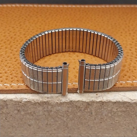 18mm 19mm 20mm JB Champion Stainless Steel nos 1970s Unused Watch Band