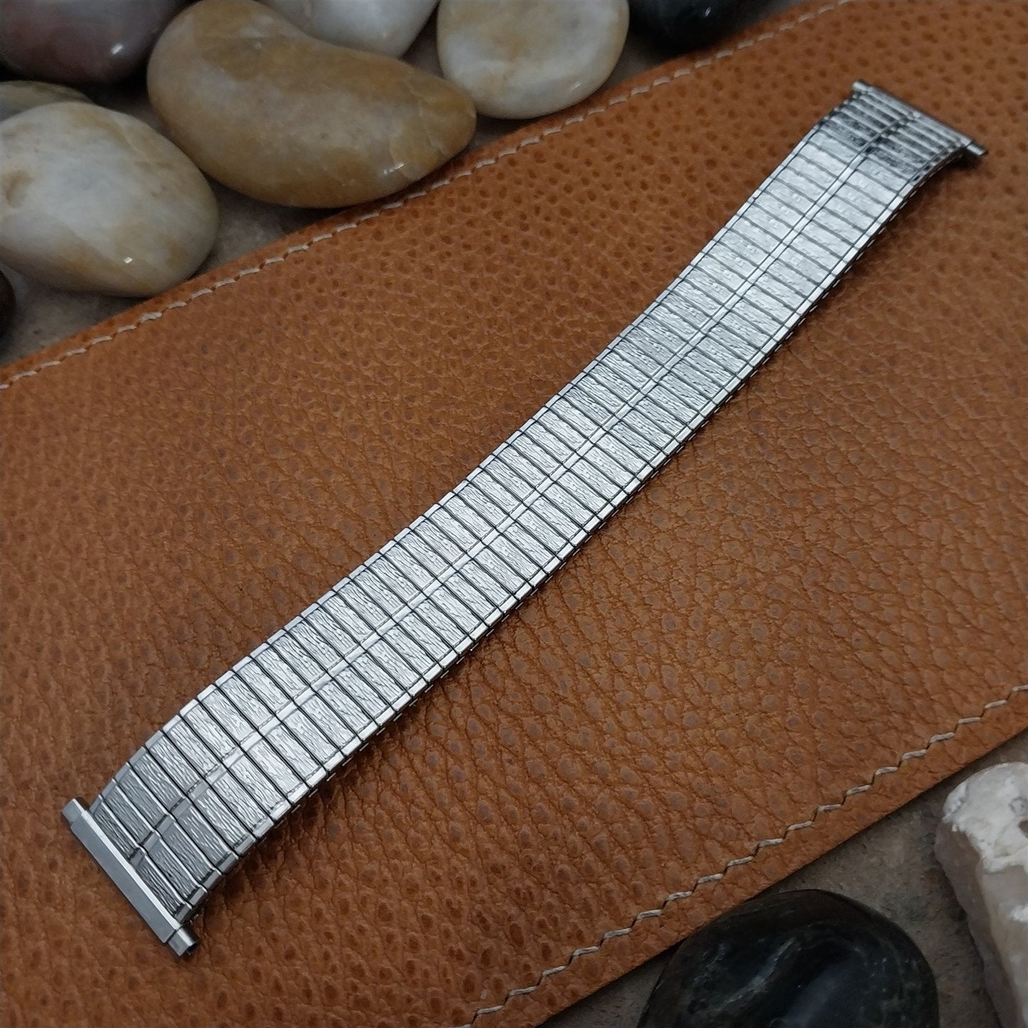18mm 19mm 20mm JB Champion Stainless Steel nos 1970s Unused Watch Band
