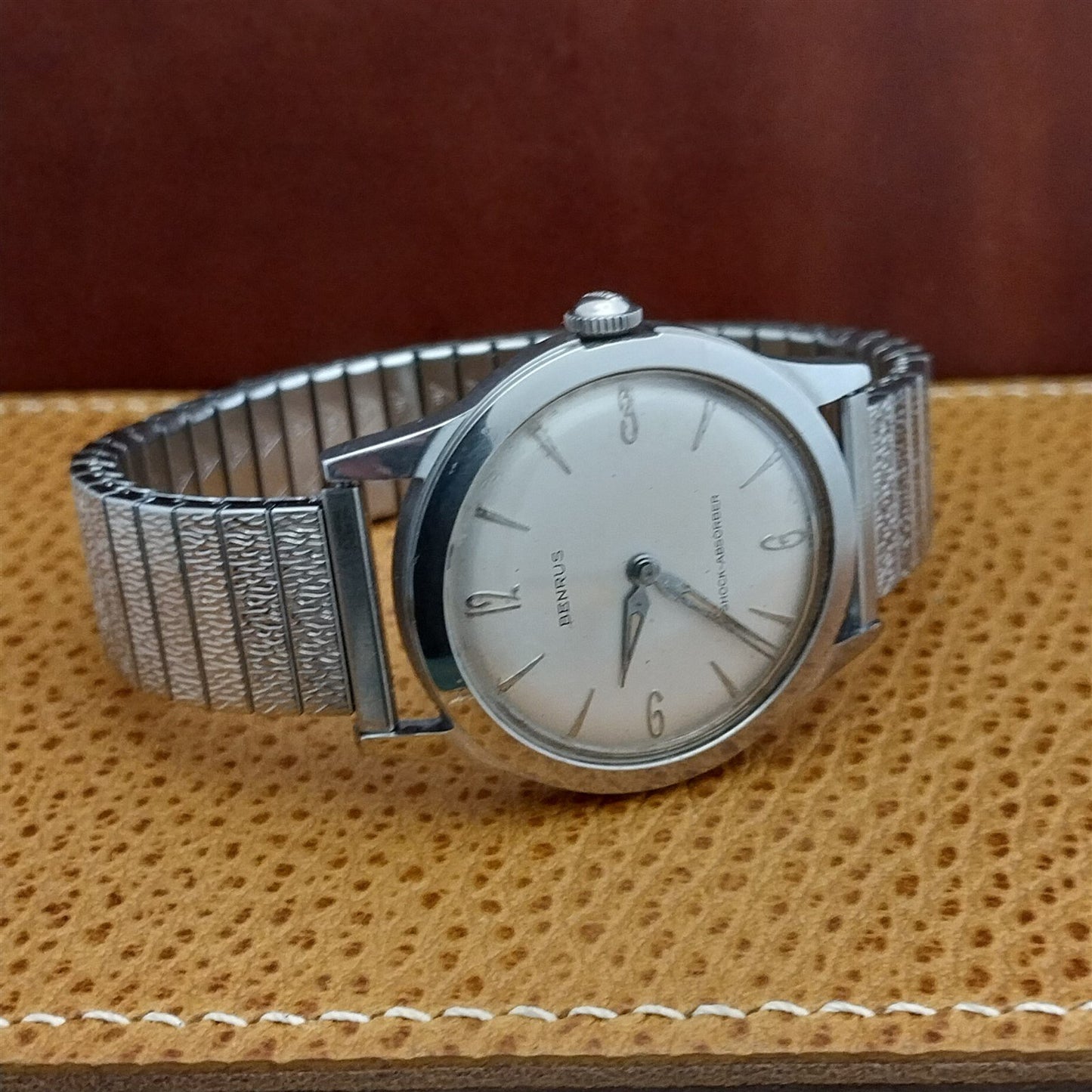 JB Champion Long Stainless Steel Expansion 11/16" 18mm 1970s Vintage Watch Band