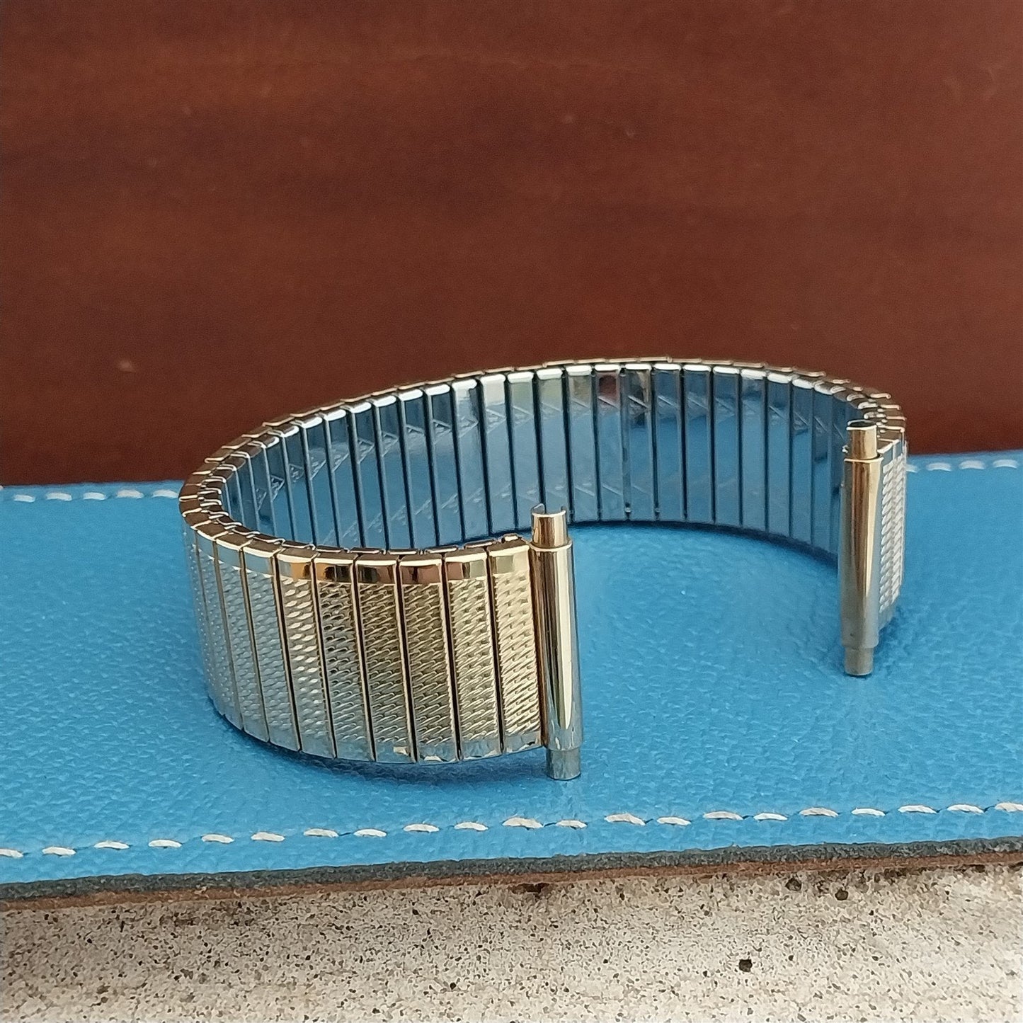nos 1970s Vintage Watch Band 19mm 20mm 22mm JB Champion Gold RGP Expansion