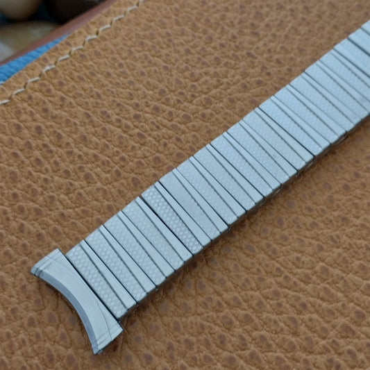 Gemex USA Stainless Steel Expansion nos 16mm 18mm 19mm 1960s Vintage Watch Band
