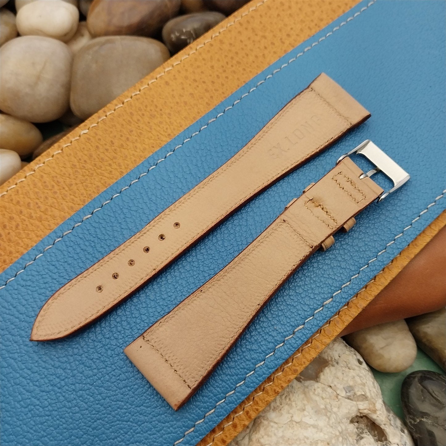 22mm 7/8" Extra-Long Tapered Classic 1950s USA Made Unused Vintage Watch Band