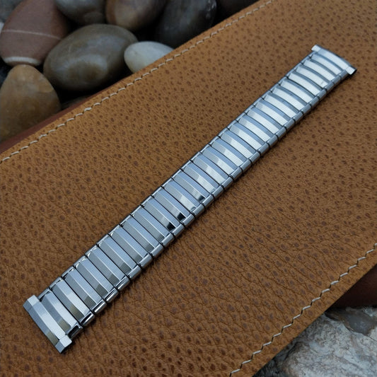 1950s 19mm 18mm JB Champion USA Stainless Steel Unused nos Vintage Watch Band