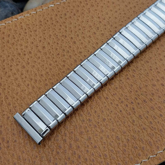 19mm 18mm JB Champion Stainless Steel Expansion Unused 1950s Vintage Watch Band