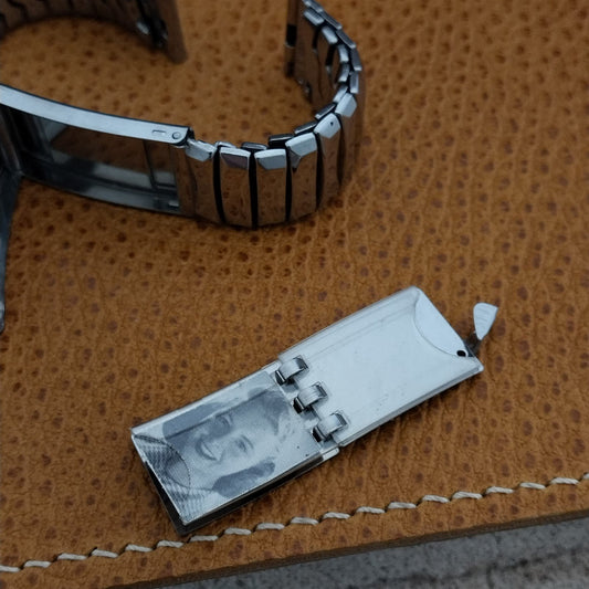 1950s Vintage Watch Band 5/8" Gemex Foto Album nos Stainless Steel