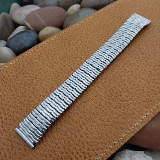 19mm 18mm 16mm Gemex Brigand Stainless Expansion Unused 1950s Vintage Watch Band
