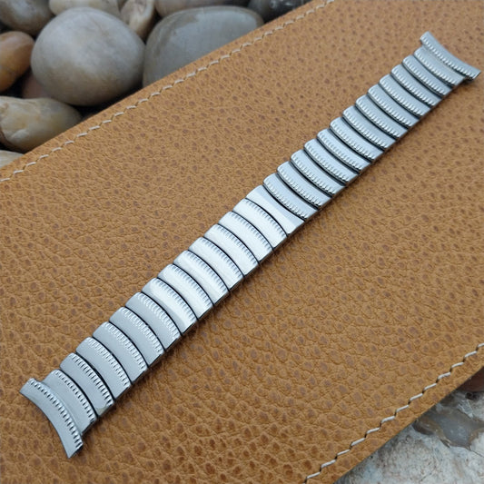 Foster 16mm 18mm 19mm Stainless Steel Expansion Unused 1950s Vintage Watch Band