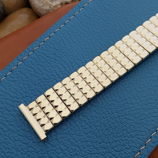 16mm 18mm 19mm Foster USA 10K Gold-Filled Expansion 1950s Vintage Watch Band