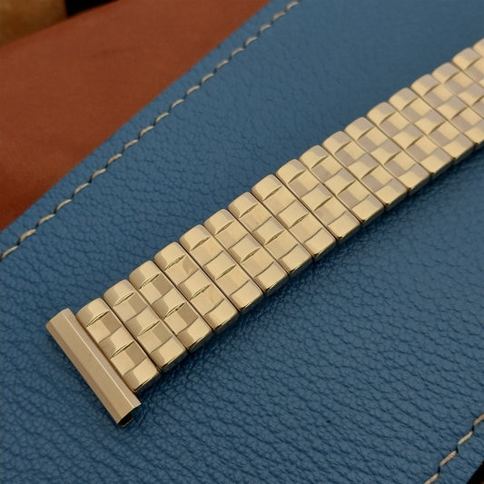 1957 Flex-Let USA 10k Gold-Filled Expansion nos Vintage Watch Band 18mm 19mm