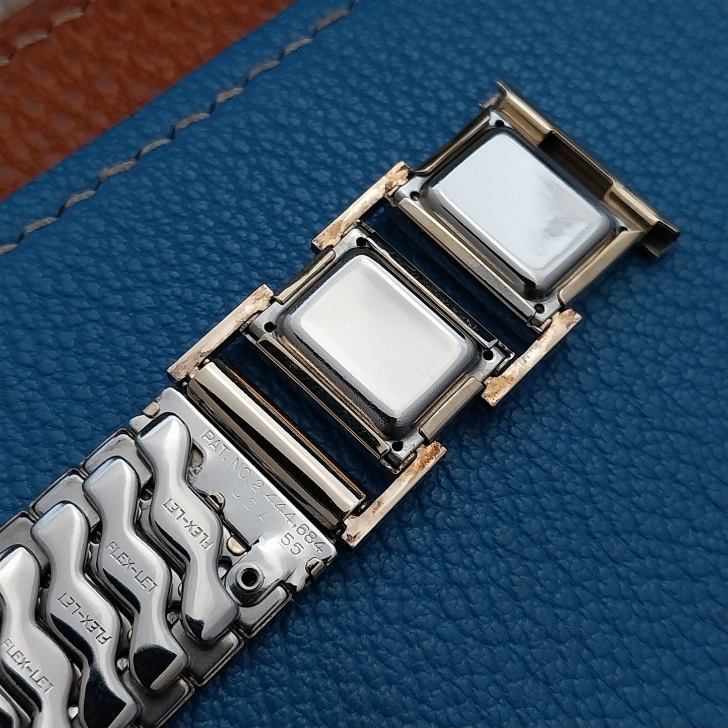 Vintage 1950s Short Gold-Filled Flex-Let Director Expansion Classic Watch Band