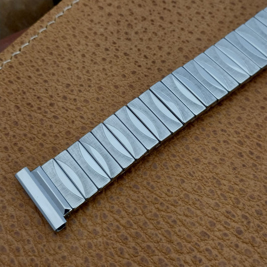 16mm 18mm 19mm Gemex USA Stainless Steel Expansion nos 1950s Vintage Watch Band