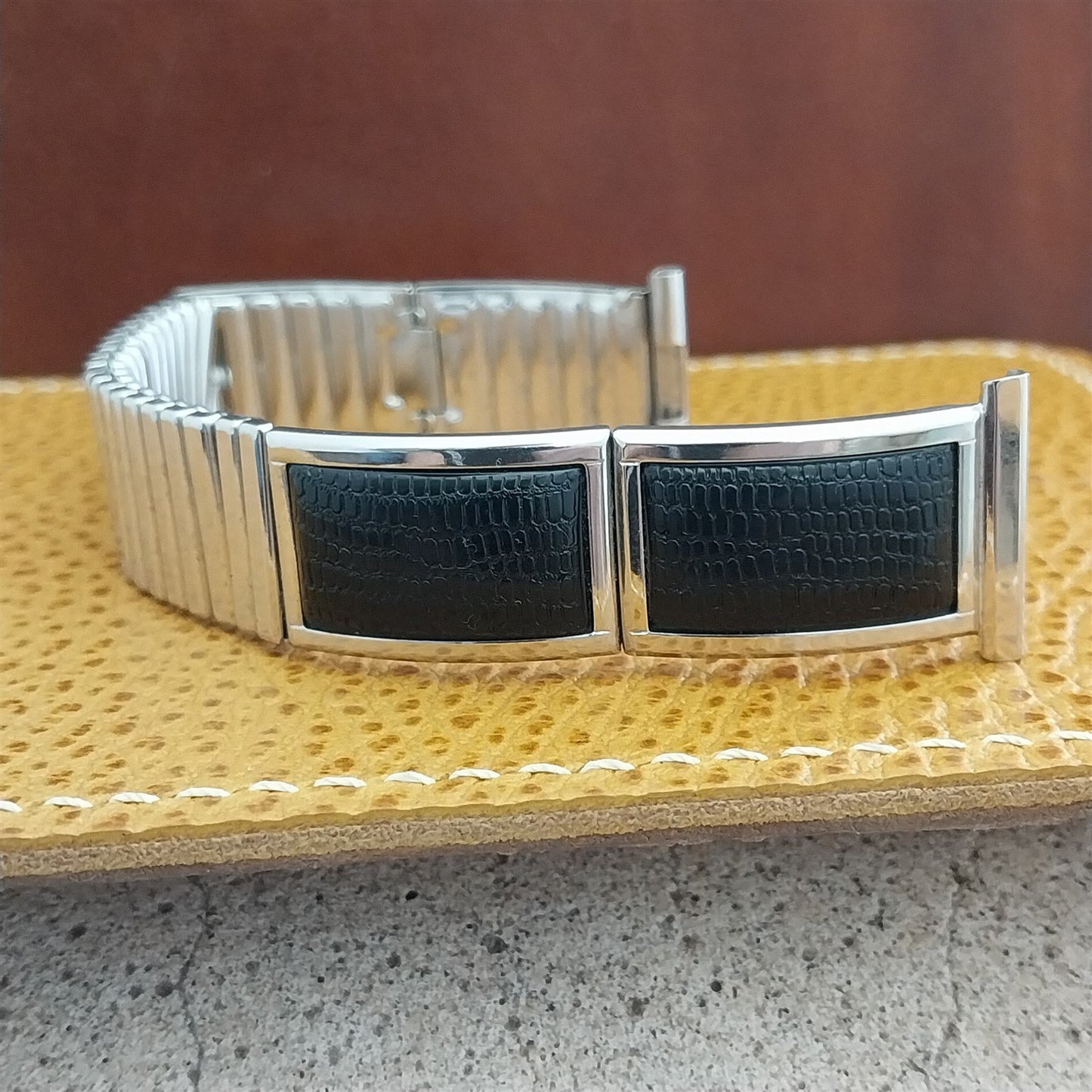 1957 16mm 18mm 19mm Speidel Maraca White Gold-Filled Unused Vintage Watch Band