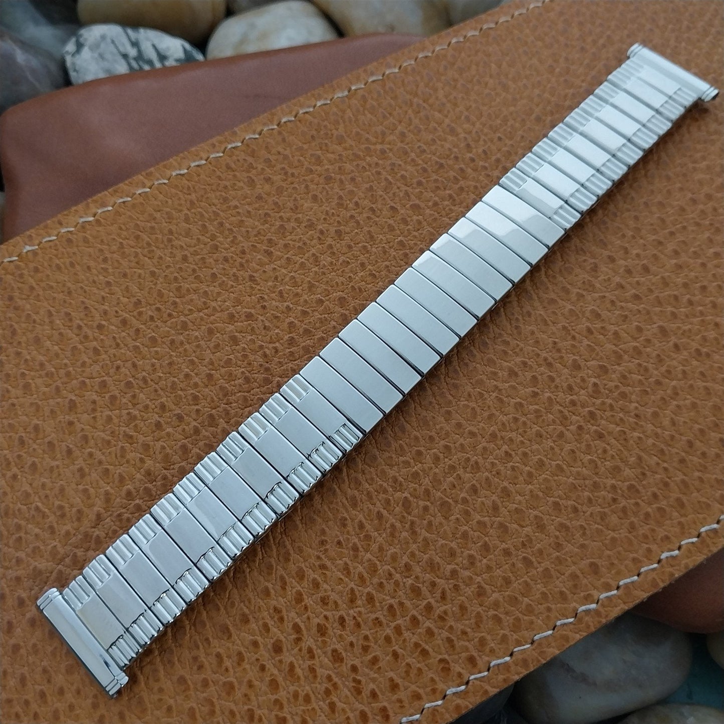 19mm 18mm 16mm Stainless Steel Expansion Duchess Unused 1960s Vintage Watch Band