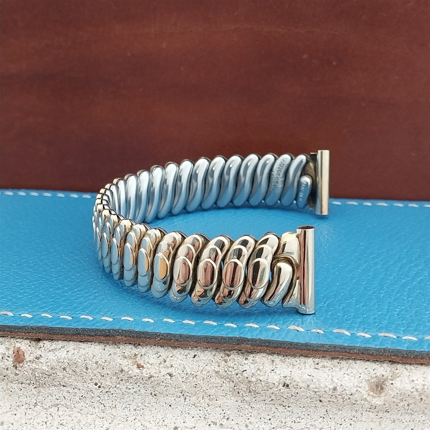 5/8" Short 10k Gold-Filled nos 1950s Admiral USA Expansion Vintage Watch Band