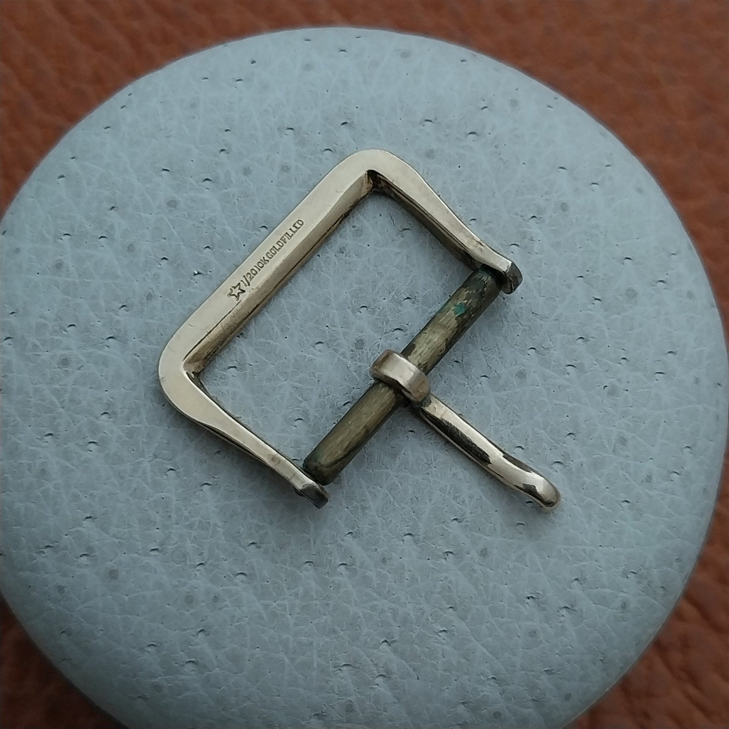 Vintage Star USA 5/8" 10k Gold-Filled Unused Classic 1950s Watch Strap Buckle