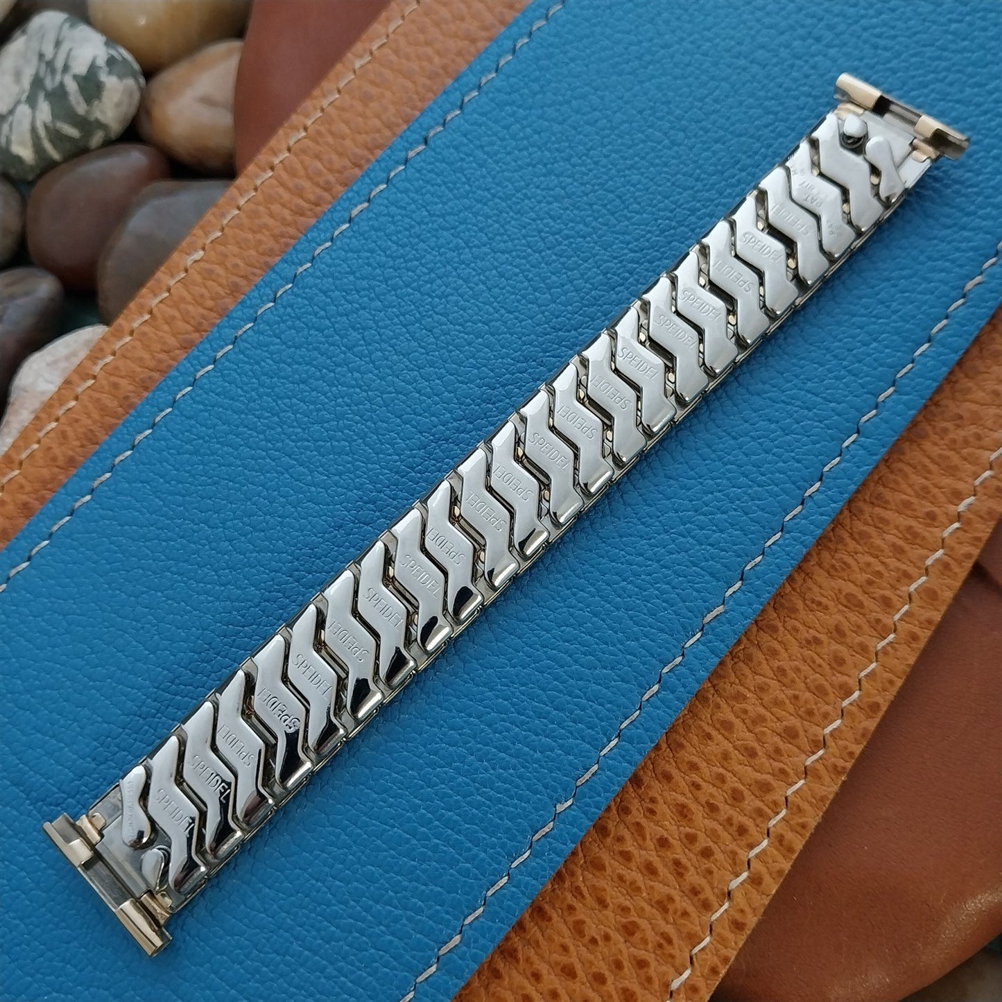 1958 10k Yellow Gold-Filled Speidel Scimitar Unused MCM 50s Vintage Watch Band