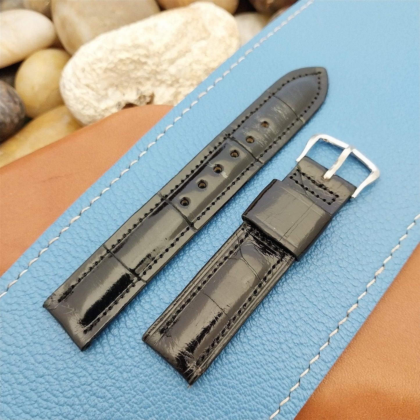 5/8" King Alligator Kreisler USA Short nos Unused Vintage Watch Band