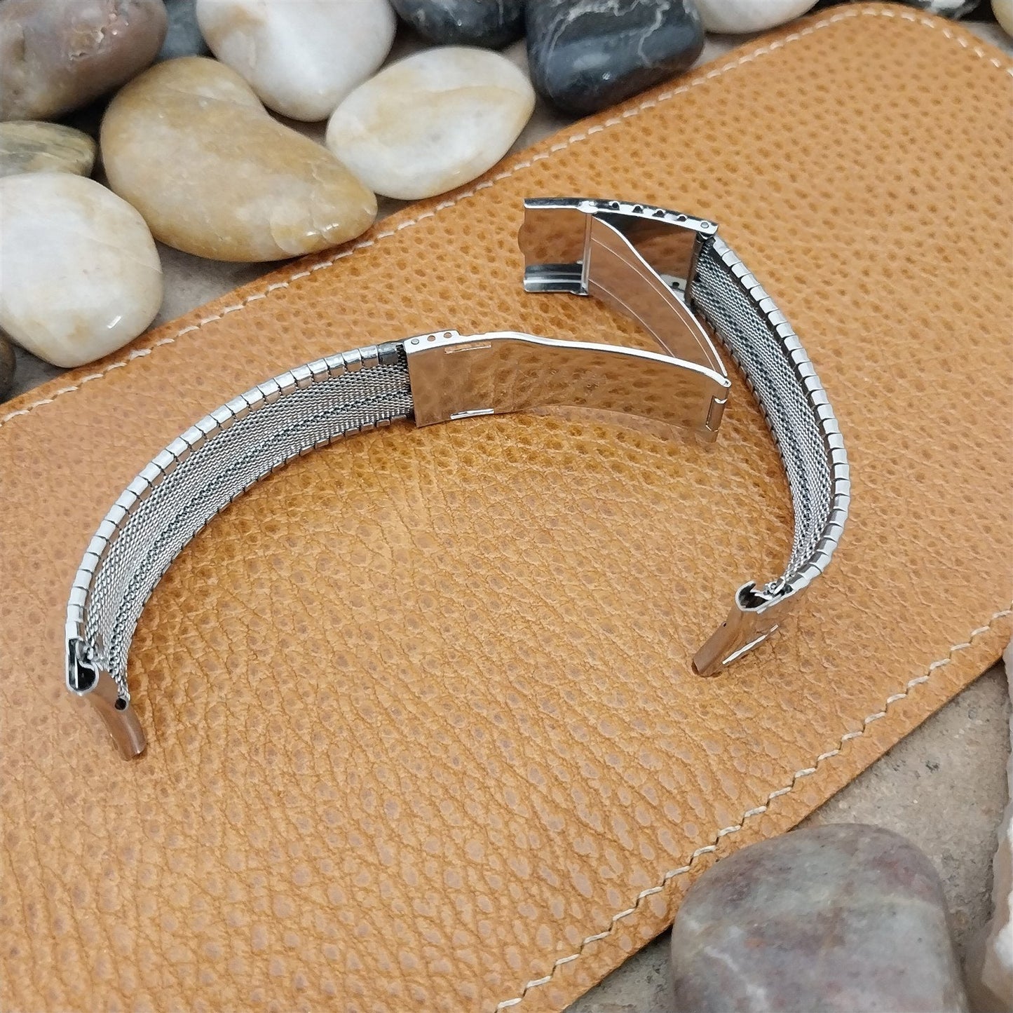 19mm 18mm Stainless Steel Kreisler Classic Unused nos 1960s Vintage Watch Band