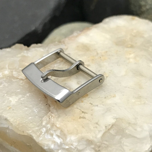60s-70s Swiss Tropic Stainless Steel INOX 16mm Unused Vintage Diver Watch Buckle