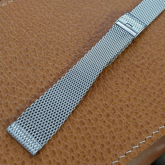 Vintage 11/16" Stainless Steel Mesh Classic 1960s Unused Kestenmade Watch Band