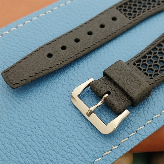 18mm Rally Diver & ACIER Buckle Playa Swiss Unused nos 1970s Vintage Watch Band