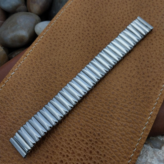 5/8" 1950s Stainless Steel JB Champion USA Expansion nos Vintage Watch Band