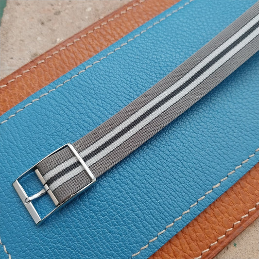 16mm Thick Perlon German Unused NOS Vintage Single Pass Watch Strap