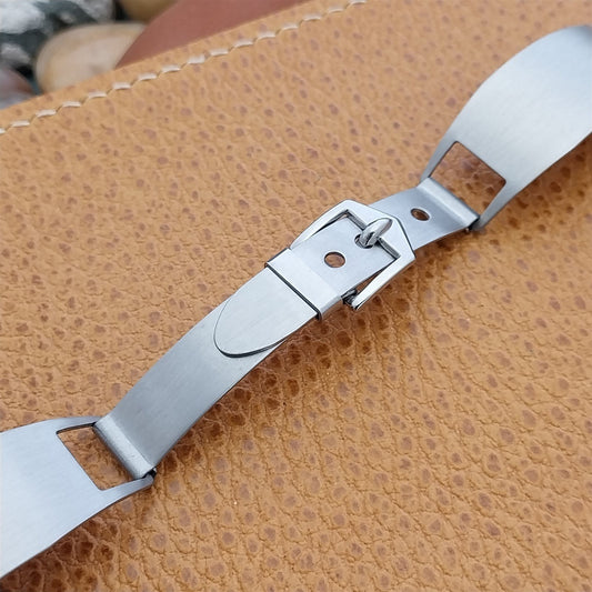 1940s Military Vintage Watch Band The Baron Stainless Steel Belt Buckle Type