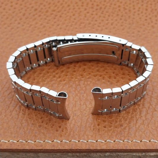 17.2mm 11/16 Stainless Steel nos 1960s Vintage Watch Band Kreisler Stelux