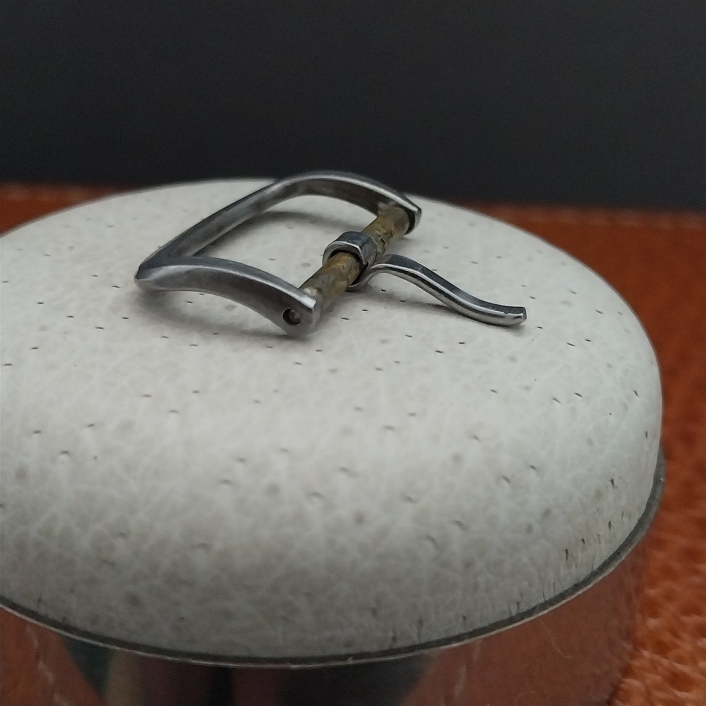 1950s 5/8" 16mm Solid Stainless Steel Classic Unused Vintage Watch Strap Buckle