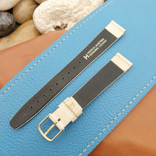 Vintage 14mm Ladies Genuine Lizard Hirsch Unused Classic Watch Band