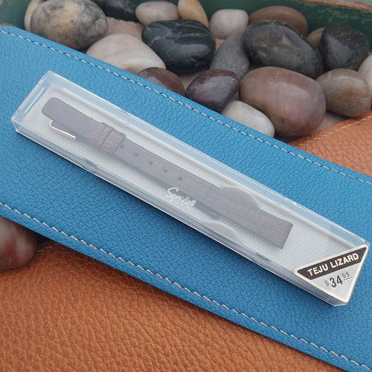 10mm 3/8" Seiko Lizard & Signed Gold-Filled Buckle New Old Vintage Watch Band