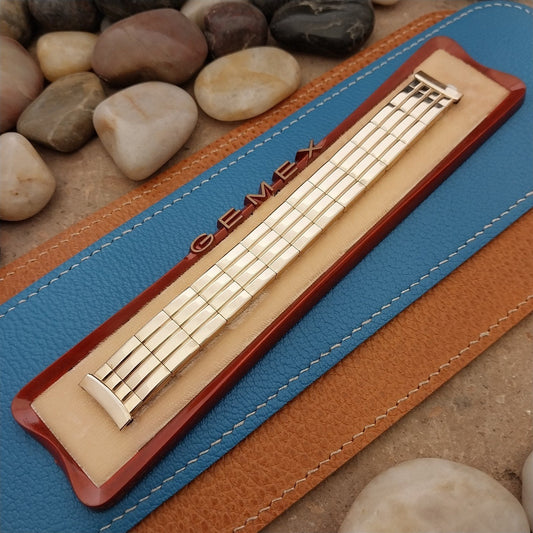 17mm 16mm 12k Gold-Filled Classic Expansion 1950s Gemex USA Vintage Watch Band