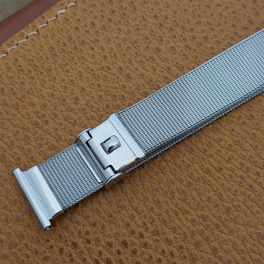 19mm 18mm Stainless Steel Mesh Original Forstner Classic USA Vintage Watch Band
