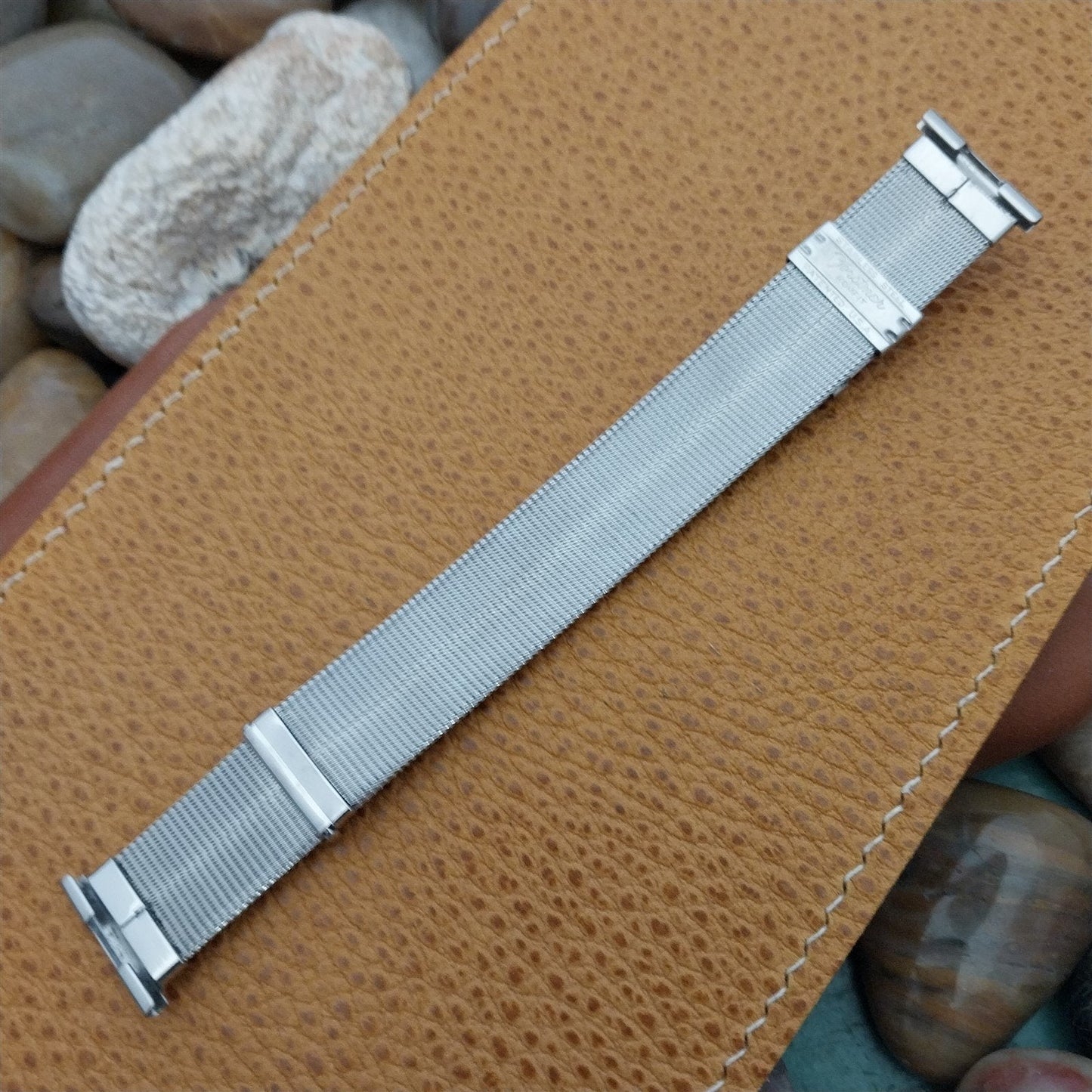 19mm 18mm Stainless Steel Mesh Original Forstner Classic USA Vintage Watch Band