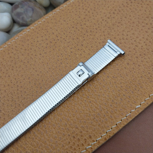 5/8"-9/16" Stainless Steel Forstner Komfit Unused Vintage Watch Band