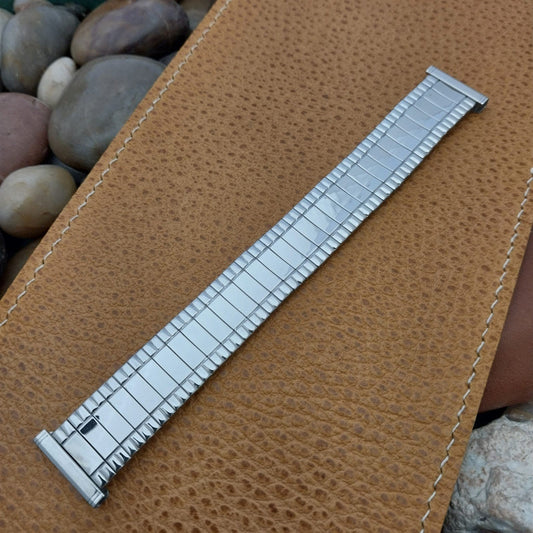 Uniflex USA Stainless Steel Expansion 1960s Vintage Watch Band 3/4" 11/16" 5/8"