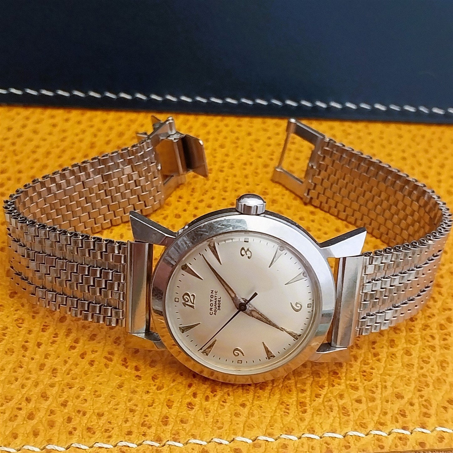 11/16" Stainless Steel Mesh Everbrite Classic 1960s Vintage Watch Band