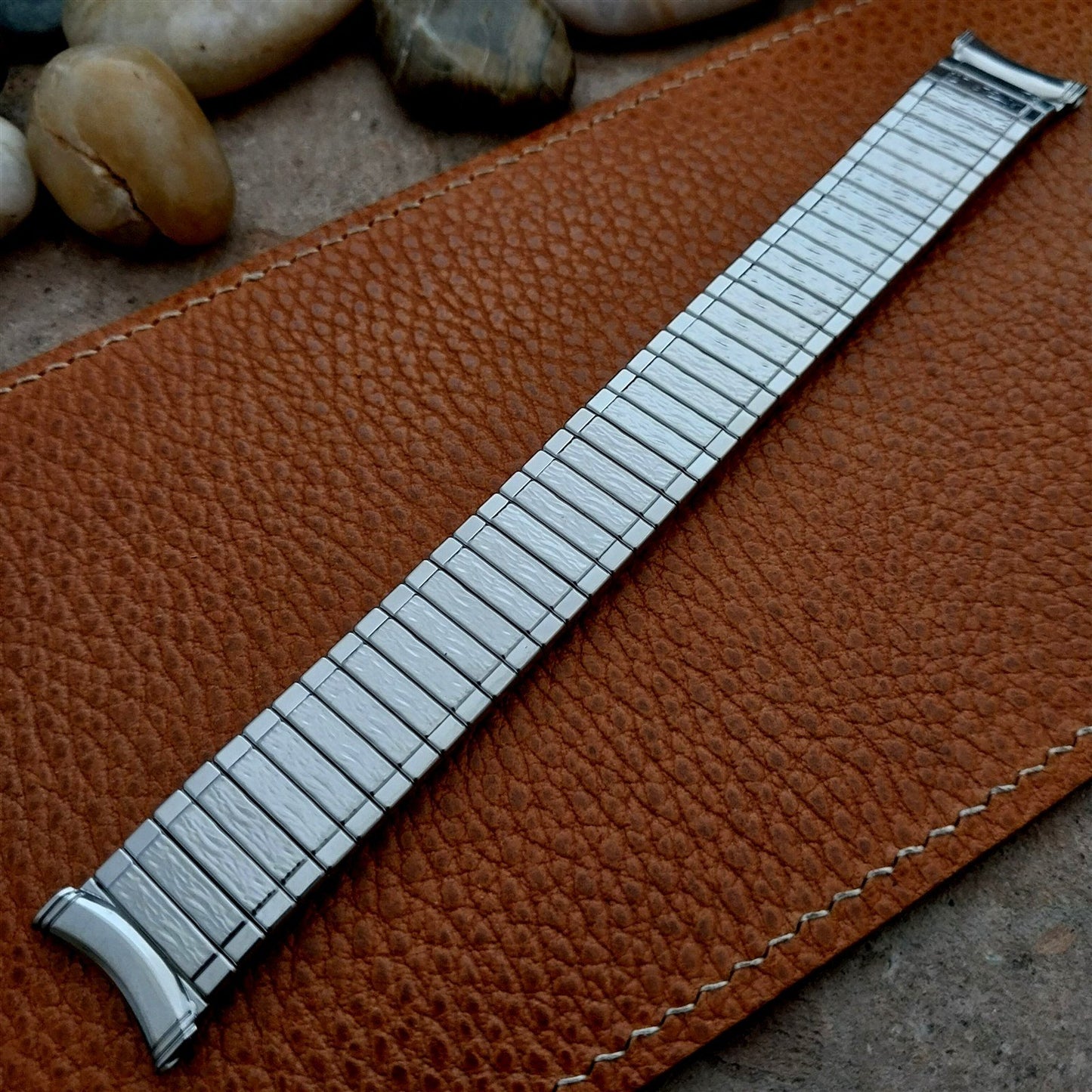 19mm 18mm 17mm Kreisler Stainless Steel Classic Stretch nos Vintage Watch Band