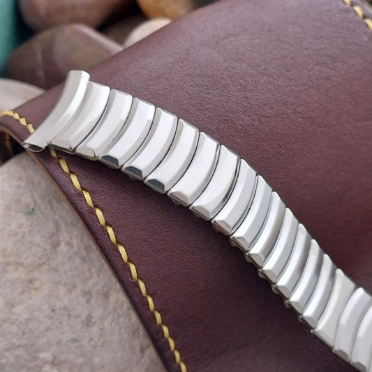 19mm 18mm 16mm Kreisler Stainless Steel nos Unused 1950s Vintage Watch Band