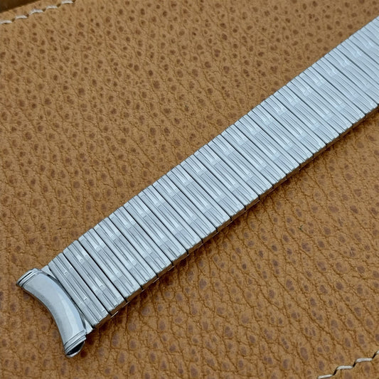 19mm 18mm 17mm Kreisler Stainless Steel Long Classic 1960s Vintage Watch Band