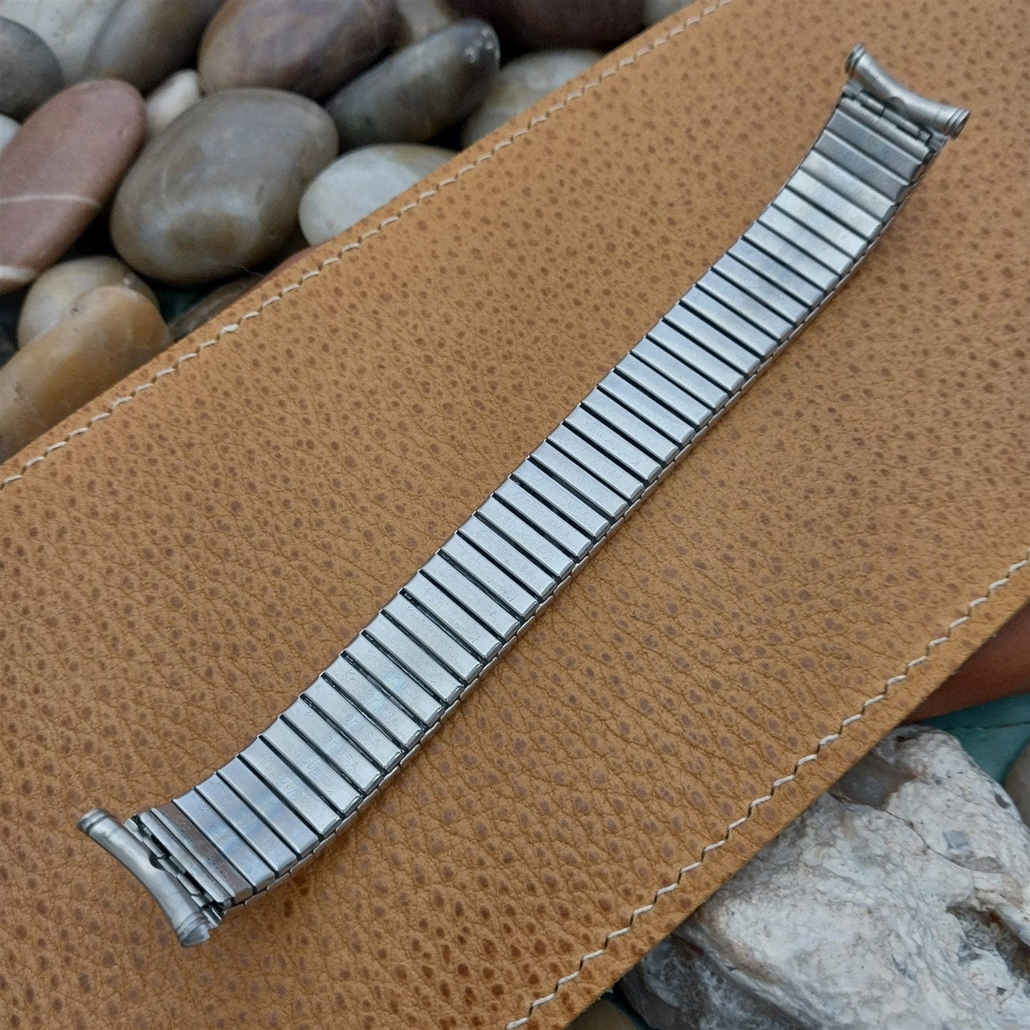 Kreisler 19mm 18mm 17mm Stainless Steel Long Classic 1960s Vintage Watch Band